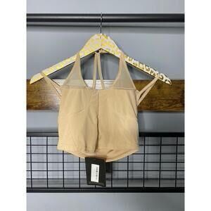 Pretty Little Thing Tan Crop Top | Size 6